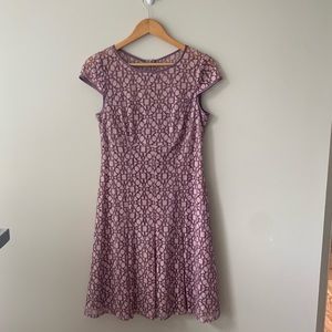 Beautiful lilac dress to make an impression.